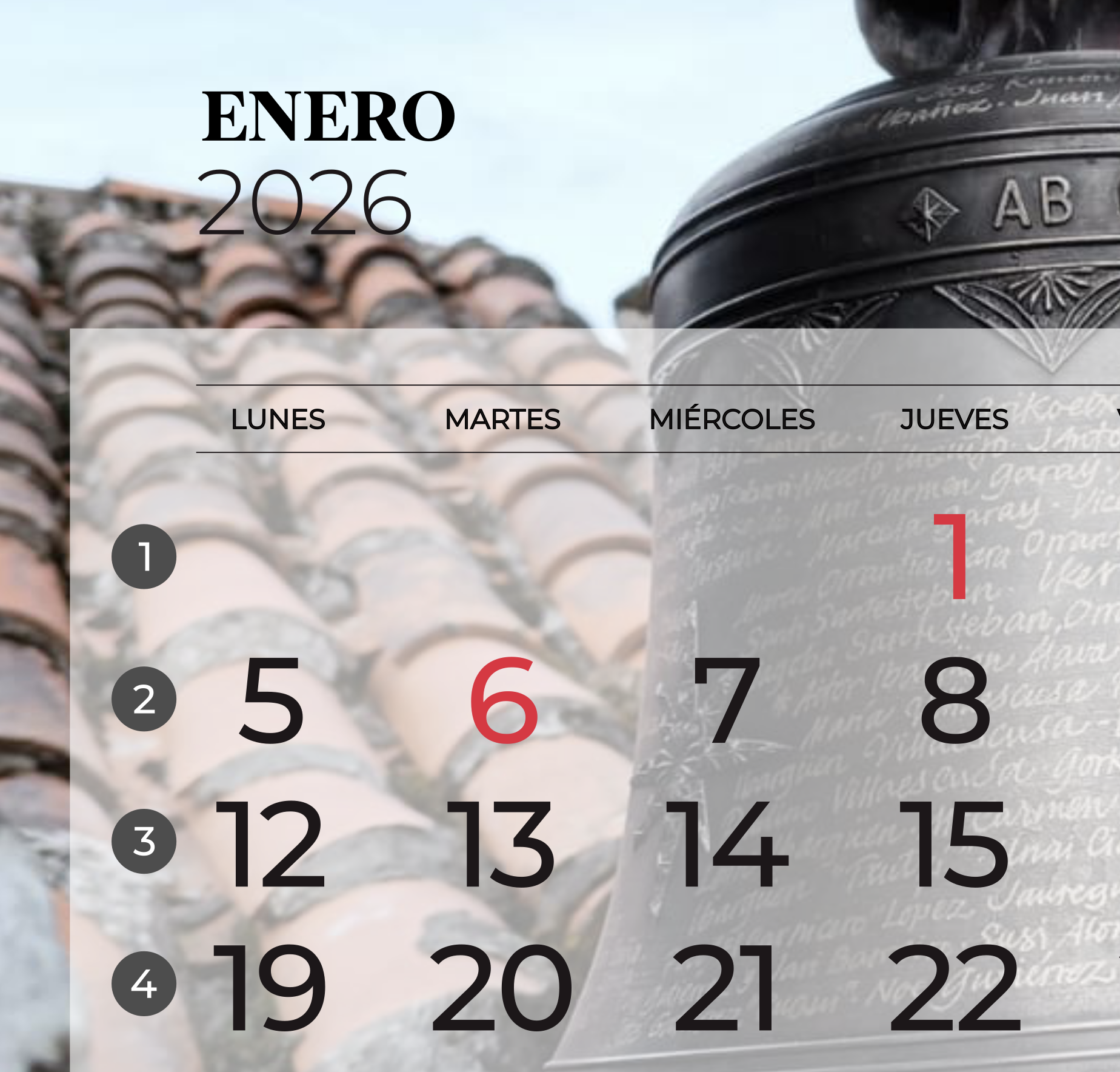 Calendario de mesa “Viviendo Balmaseda 2026” - Imagen 3